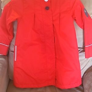 Girl's red spring Jacket